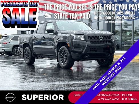 New 2026 Nissan Frontier SV w/ All-Weather Content Package image 1