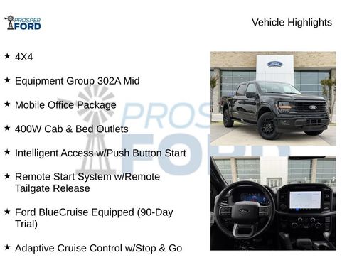 Used 2024 Ford F150 XLT w/ Equipment Group 302A MID AWD/4WD image 5