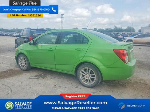 Used 2015 Chevrolet Sonic LT w/ Wheels and Fog Lamp Package FWD image 3
