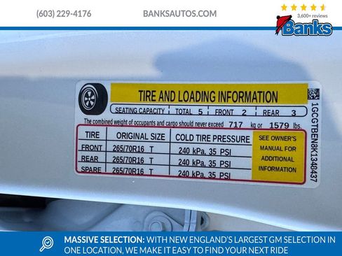 Used 2019 Chevrolet Colorado W/T w/ WT Convenience Package image 8