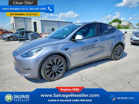 Used 2024 Tesla Model Y Performance AWD/4WD image 1