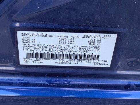 Used 2009 Mitsubishi Galant ES image 29