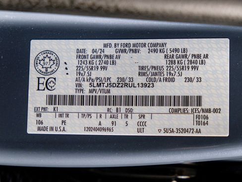 Used 2024 Lincoln Corsair Grand Touring w/ Equipment Group 301A image 56