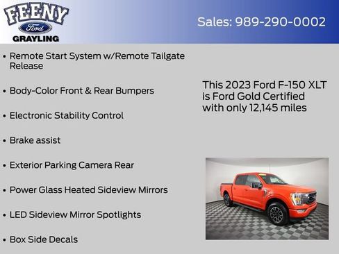 Used 2023 Ford F150 XLT w/ Equipment Group 302A High AWD/4WD image 28