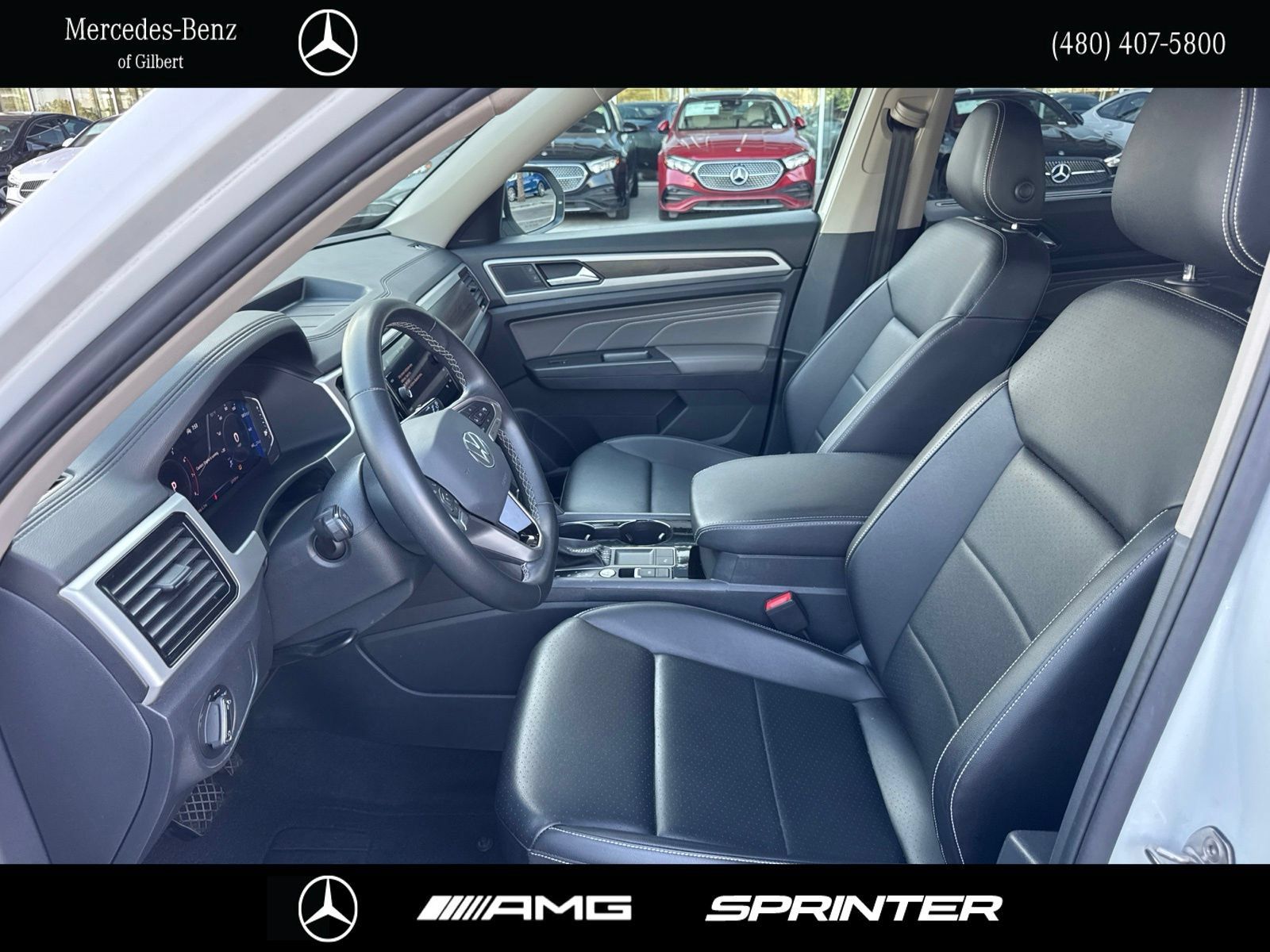 Used 2023 Volkswagen Atlas SE w/ Black Wheel Package FWD image 8