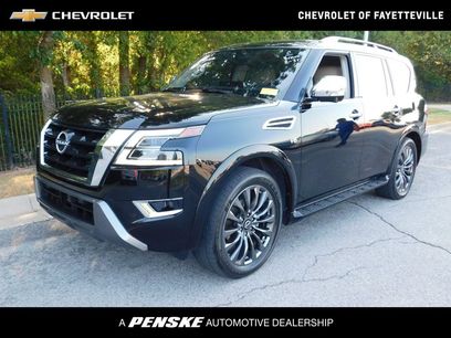 Used 2021 Nissan Armada Platinum w/ Captain's Chairs Package