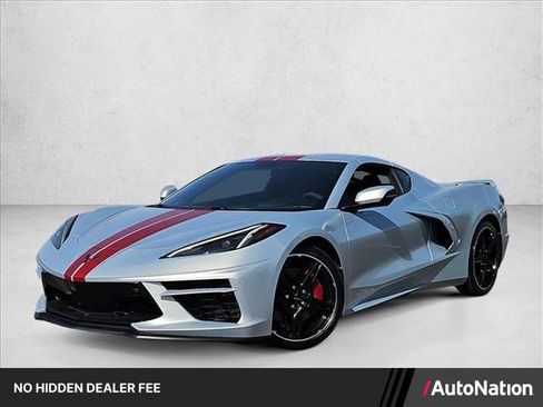 Used 2022 Chevrolet Corvette Stingray Preferred Cpe w/ Z51 Performance Package RWD image 1