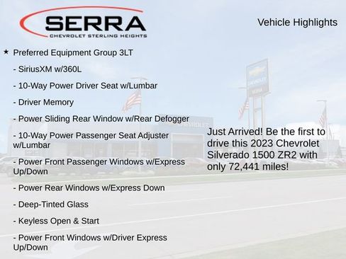 Used 2023 Chevrolet Silverado 1500 ZR2 w/ Technology Package image 3