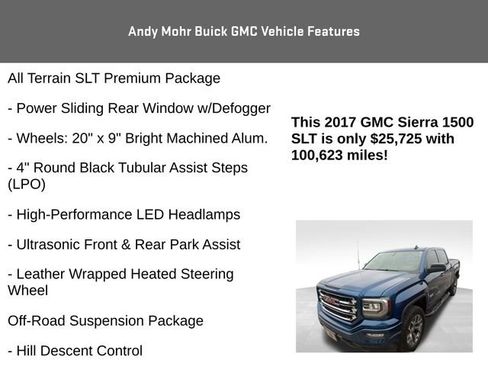 Used 2017 GMC Sierra 1500 SLT image 12