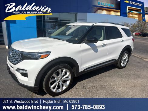 Used 2023 Ford Explorer Platinum w/ Technology Package image 1