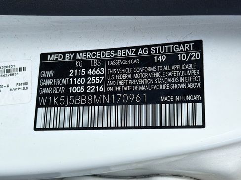 Used 2021 Mercedes-Benz CLA 35 AMG 4MATIC image 42