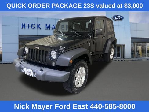 Used 2017 Jeep Wrangler Sport w/ Quick Order Package 23S image 3