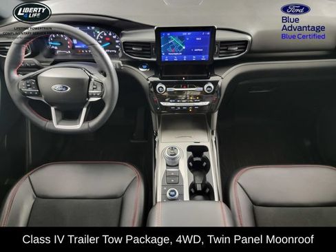 Certified 2024 Ford Explorer ST-Line w/ Class IV Trailer Tow Package AWD/4WD image 22