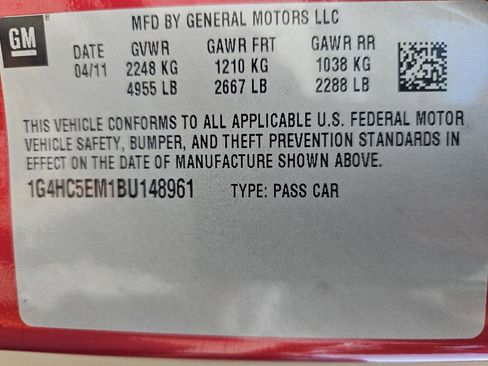 Used 2011 Buick Lucerne CXL w/ Driver Confidence Package FWD image 50