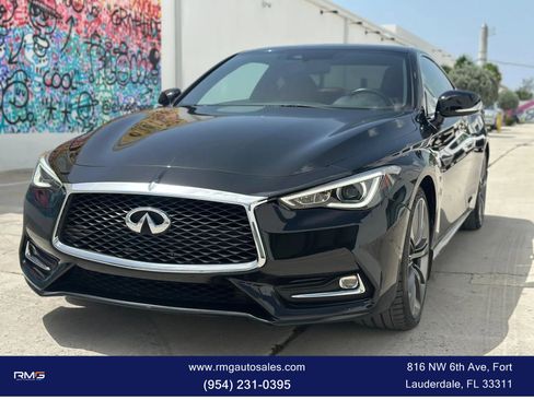 Used 2019 INFINITI Q60 Red Sport 400 w/ Cargo Package image 1