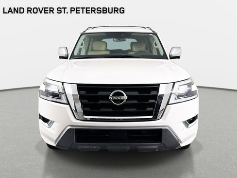 Used 2021 Nissan Armada Platinum w/ Captain's Chairs Package image 2