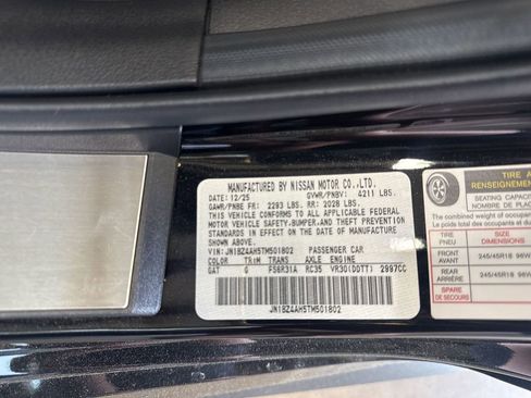 New 2026 Nissan Z Sport w/ Floor Mat Package RWD image 24