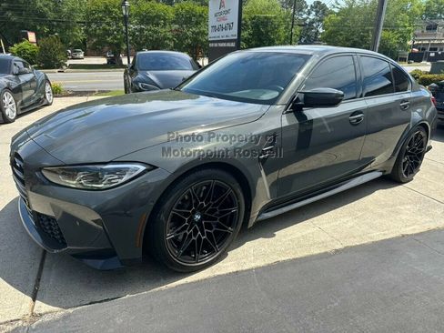 Used 2021 BMW M3 w/ Parking Assistance Package RWD image 24
