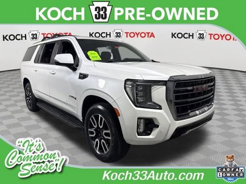 Used 2021 GMC Yukon XL AT4 w/ Technology Package AWD/4WD image 1