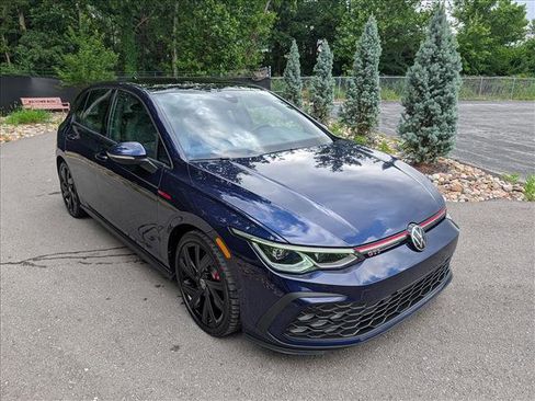 Used 2022 Volkswagen GTI SE w/ Black Wheel Package FWD image 7