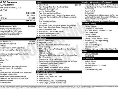 Used 2019 Audi Q5 2.0T Premium w/ Convenience Package image 36