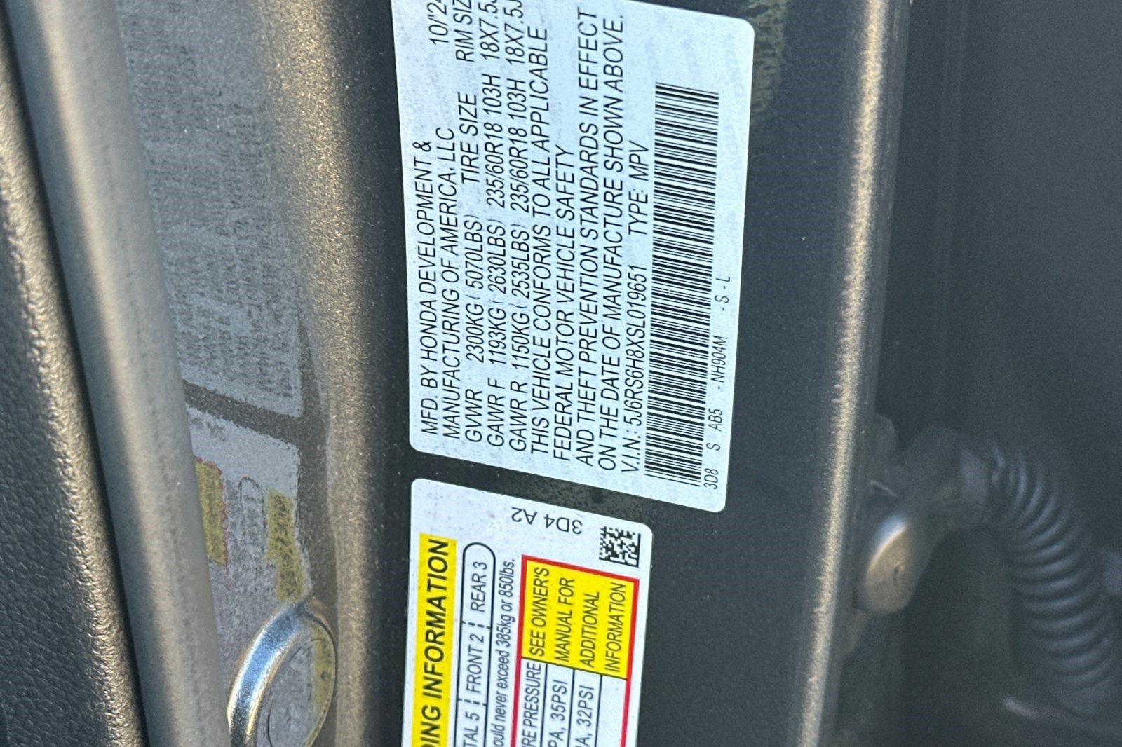 Certified 2025 Honda CR-V Sport-L image 29