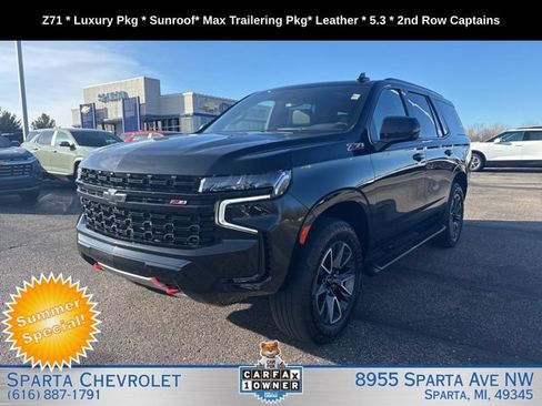 Used 2024 Chevrolet Tahoe Z71 w/ Luxury Package AWD/4WD image 7