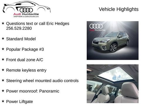 Used 2021 Subaru Forester Limited w/ Popular Package #3 image 6