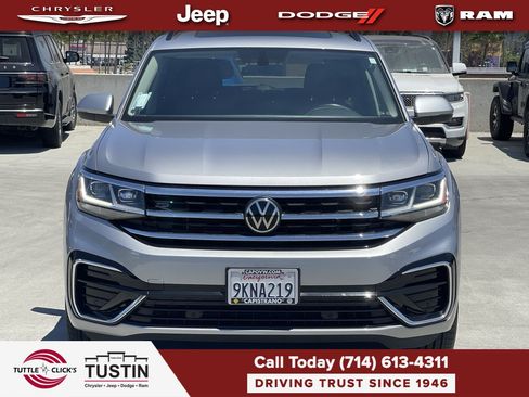 Used 2021 Volkswagen Atlas SE w/ Panoramic Sunroof Package FWD image 1