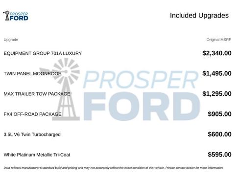 Used 2019 Ford F150 Platinum w/ Equipment Group 701A Luxury AWD/4WD image 3