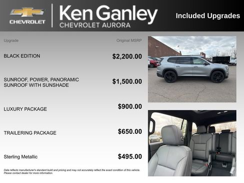 Used 2024 GMC Acadia Elevation w/ Black Edition image 6