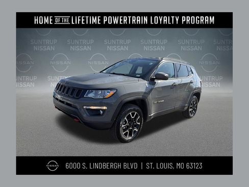 Used 2021 Jeep Compass Trailhawk image 1