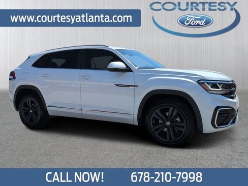 Used 2021 Volkswagen Atlas Cross Sport SE w/ V6 Towing Package FWD image 1