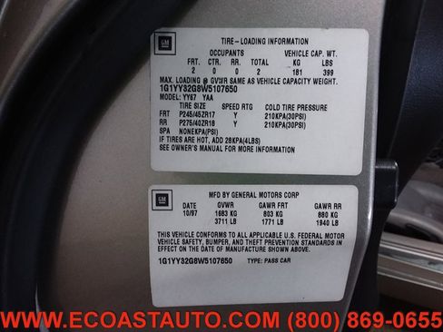 Used 1998 Chevrolet Corvette Convertible w/ Memory Pkg image 15