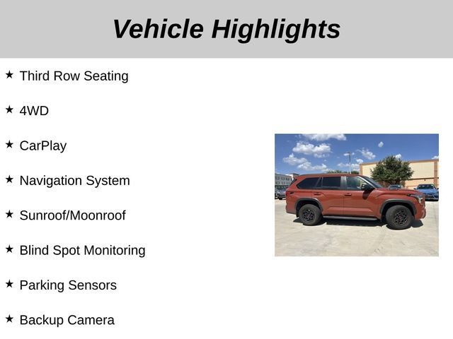 Used 2024 Toyota Sequoia TRD Pro AWD/4WD image 5