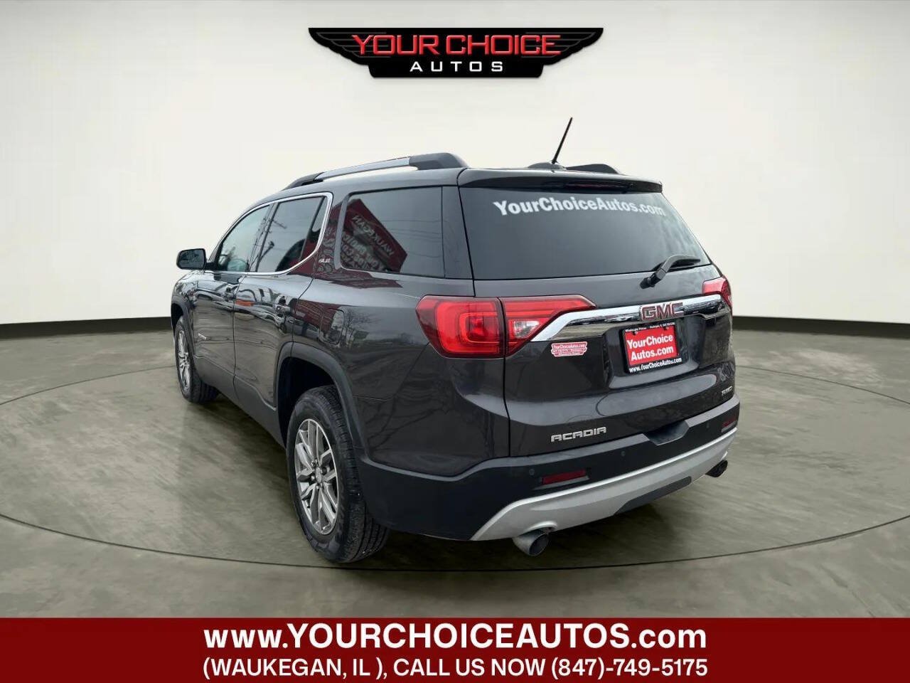 Used 2019 GMC Acadia SLE w/ Driver Alert Package I AWD/4WD image 3