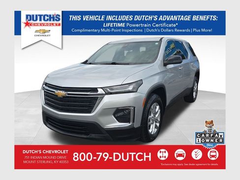 Used 2022 Chevrolet Traverse LS AWD/4WD image 1