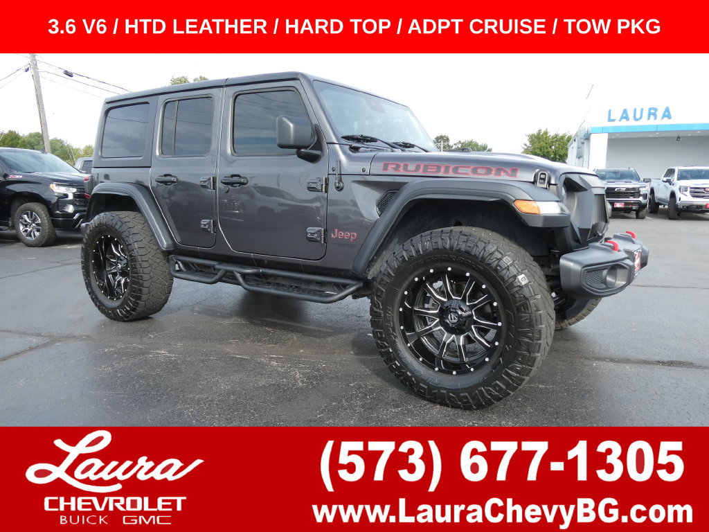 Used 2022 Jeep Wrangler Unlimited Rubicon w/ LED Lighting Group AWD/4WD image 1