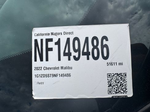 Used 2022 Chevrolet Malibu LT FWD image 21