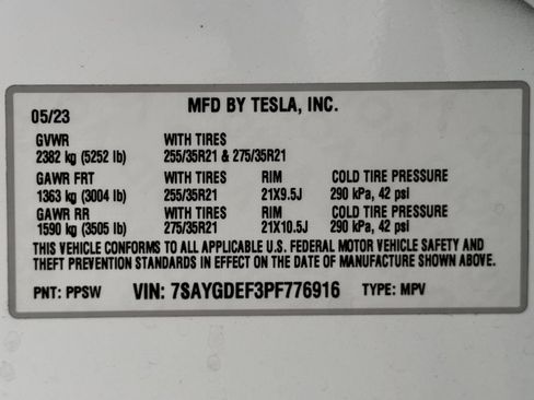 Used 2023 Tesla Model Y Performance AWD/4WD image 48