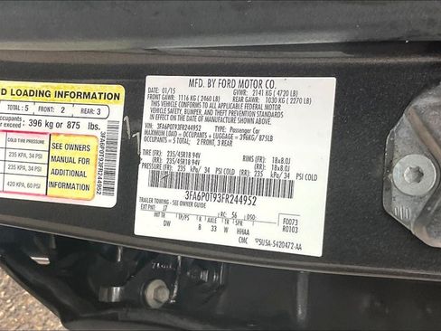 Used 2015 Ford Fusion SE w/ Equipment Group 201A AWD/4WD image 18