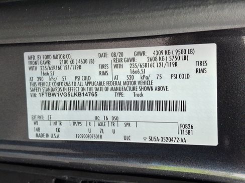 Used 2020 Ford Transit 350 148 High Roof RWD image 26