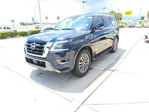 Used 2021 Nissan Armada SL w/ Captain's Chairs Package RWD image 9