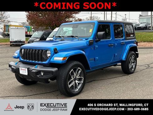 Used 2024 Jeep Wrangler Sport S 4xe w/ Convenience Group image 1