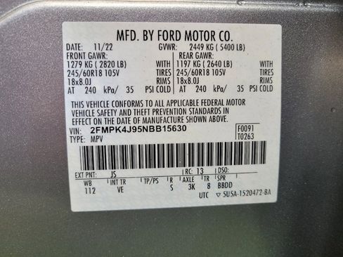 Used 2022 Ford Edge SEL w/ Convenience Package AWD/4WD image 33