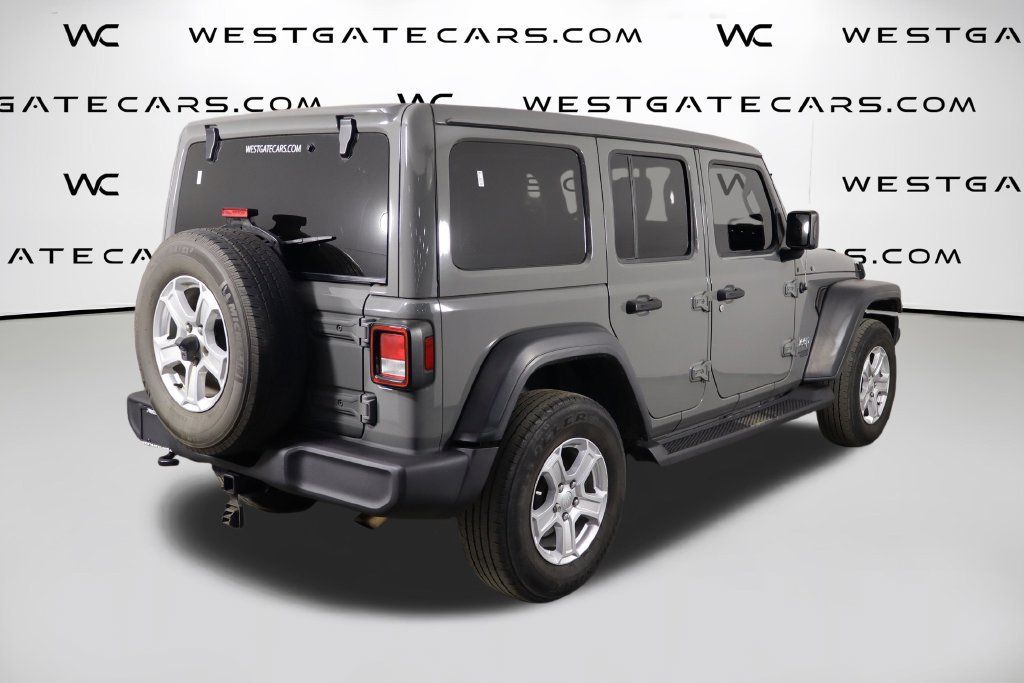 Used 2021 Jeep Wrangler Unlimited Sport w/ Sun And Sound Package AWD/4WD image 40