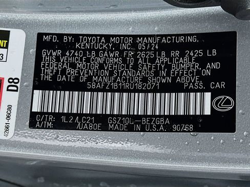 Used 2024 Lexus ES 350 Ultra Luxury w/ Accessory Package (Z2) image 33