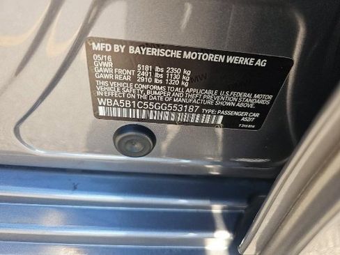 Used 2016 BMW 535i Sedan w/ M Sport image 10