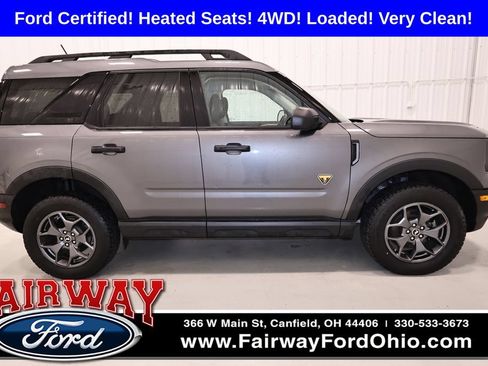 Certified 2022 Ford Bronco Sport Badlands AWD/4WD image 1