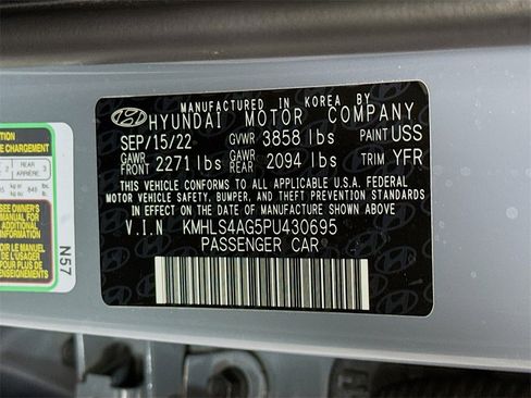 Certified 2023 Hyundai Elantra SEL w/ Convenience Package image 36